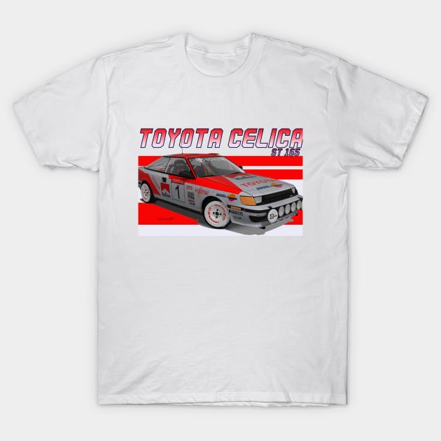 Toyota Celica ST165 T-Shirt by PjesusArt